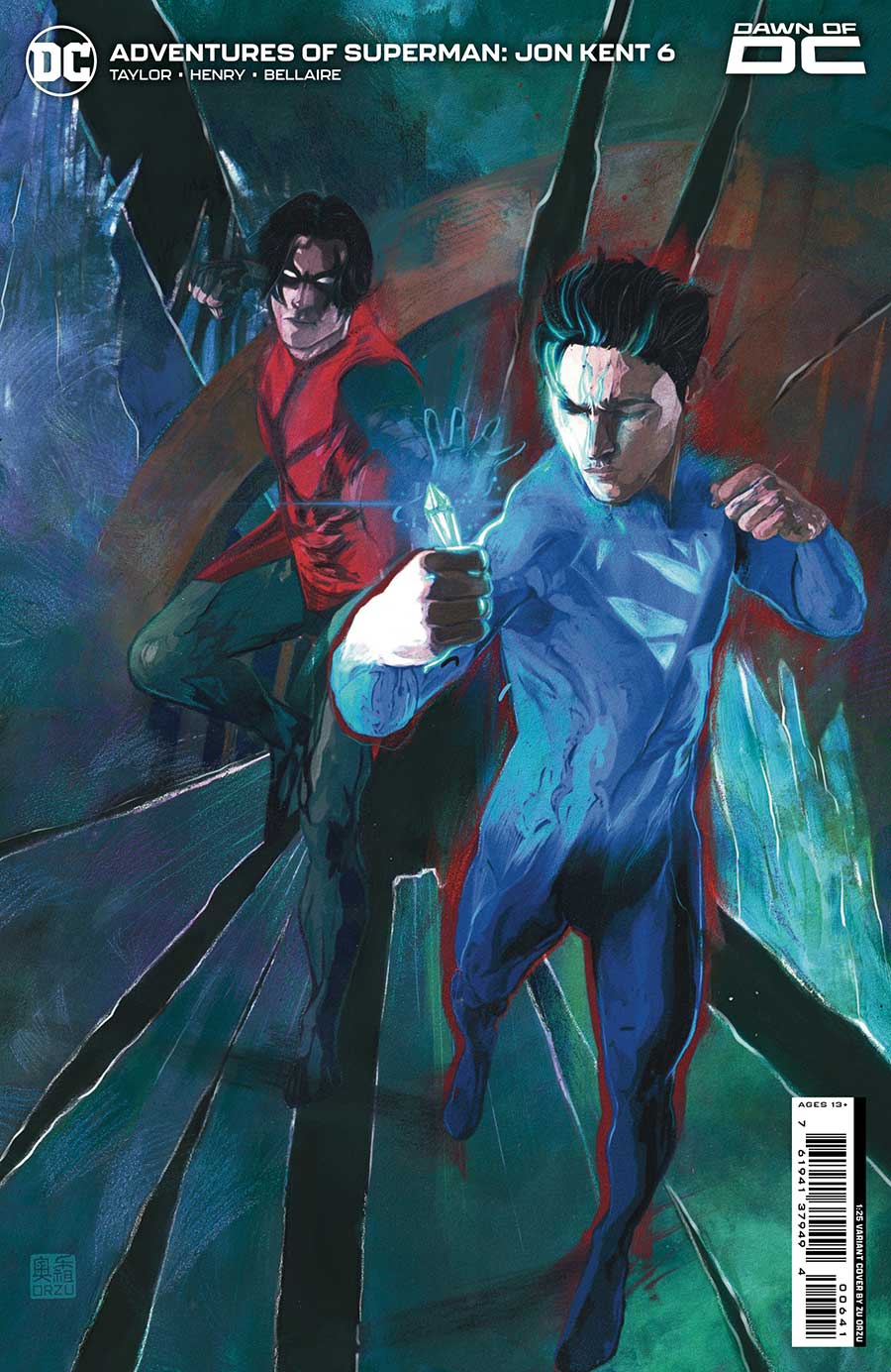 Adventures of Superman Jon Kent #6 spoilers 5 Zu Orzu Super Sons