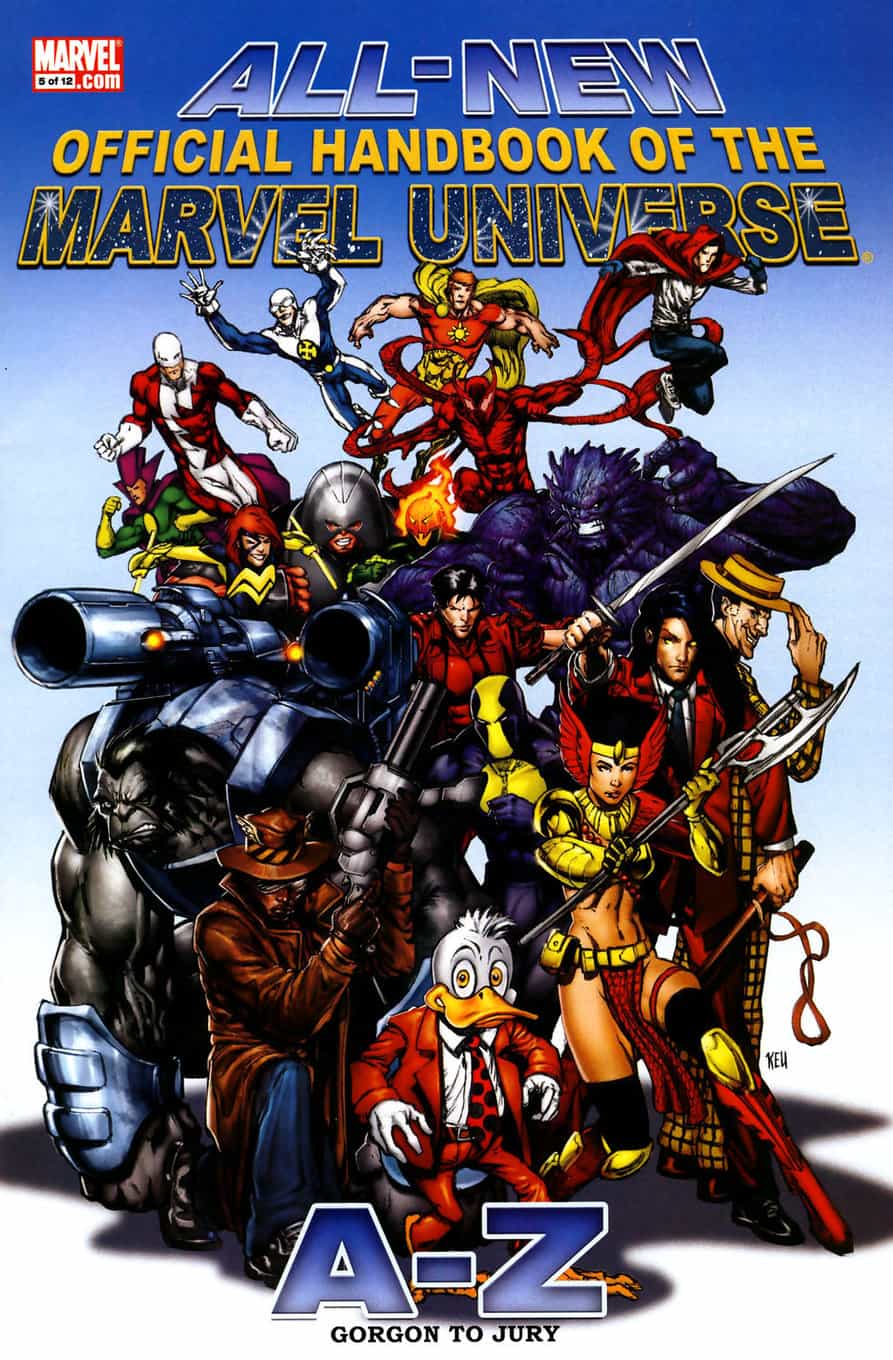 ALL NEW OFFICIAL HANDBOOK OF THE MARVEL UNIVERSE A TO Z #5 2006