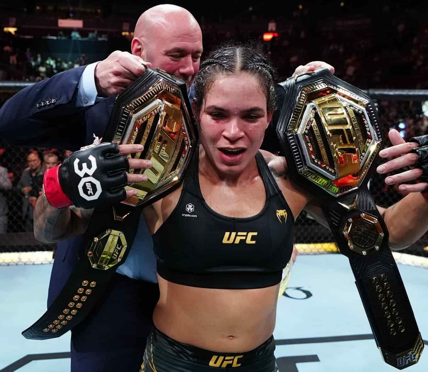 Amanda Nunes Double UFC Champion 3 Dana White