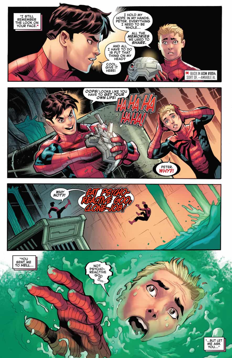 Amazing Spider-Man #16 spoilers 1 Chasm