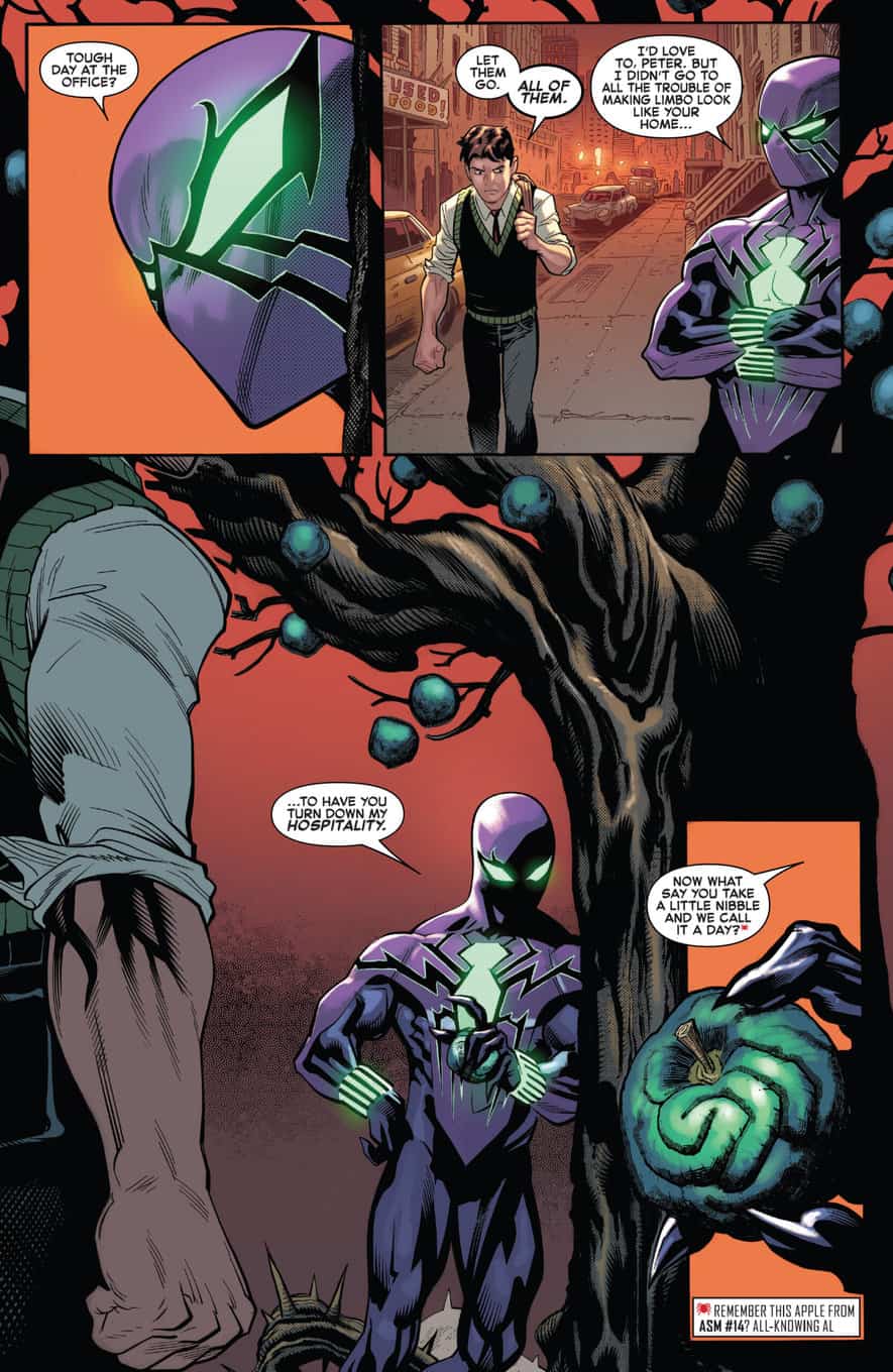 Amazing Spider-Man #17 spoilers 1 Chasm