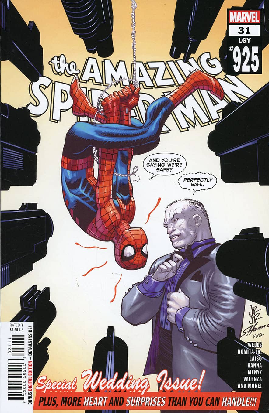 Amazing Spider-Man #31 spoilers 0-1 John Romita Jr ASM #925