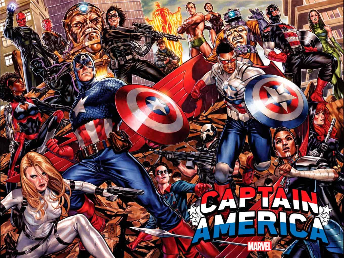 Captain America #0 Mark Brooks