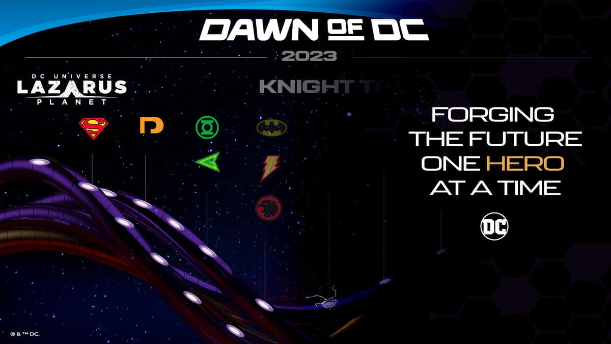 Dawn of DC 2023 timeline 1