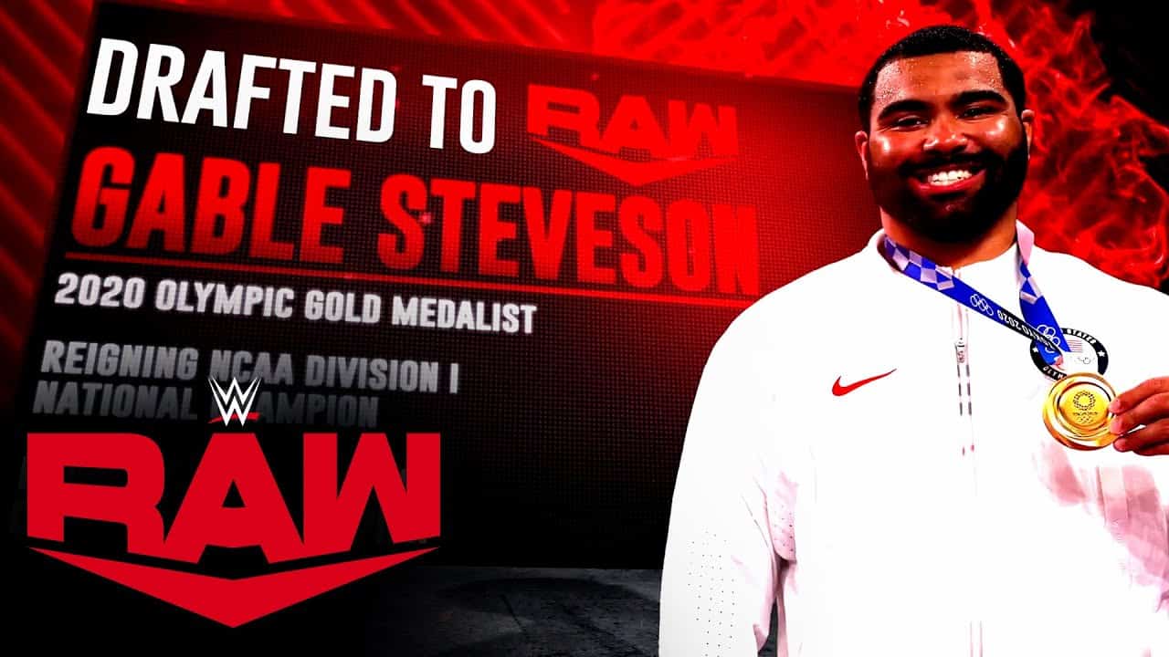 Gable Steveson WWE Draft 2021 WWE Raw