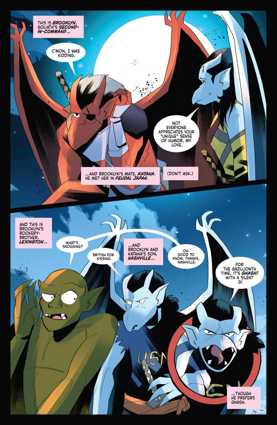 Gargoyles #1 spoilers 5