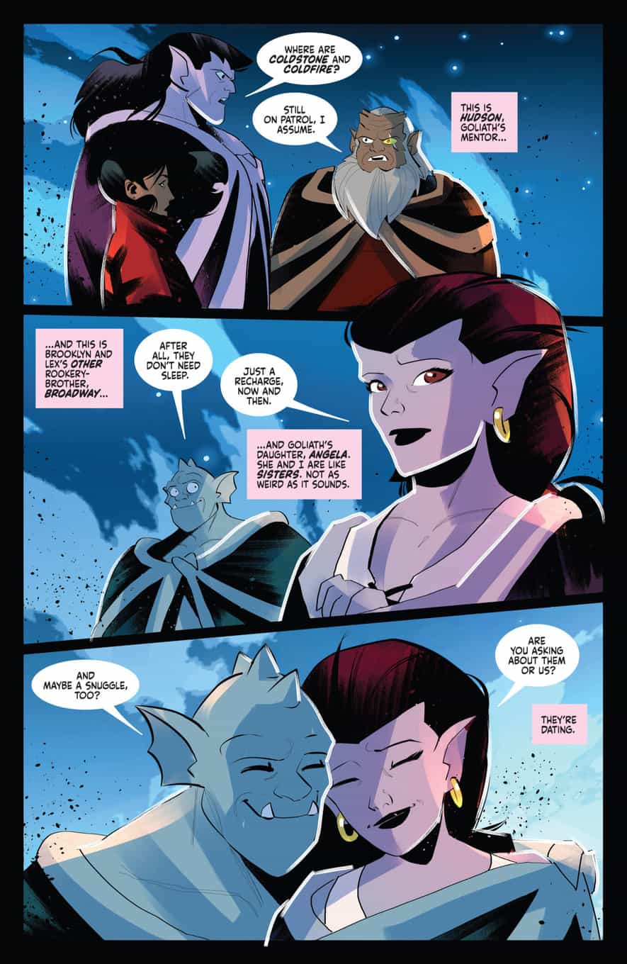 Gargoyles #1 spoilers 6