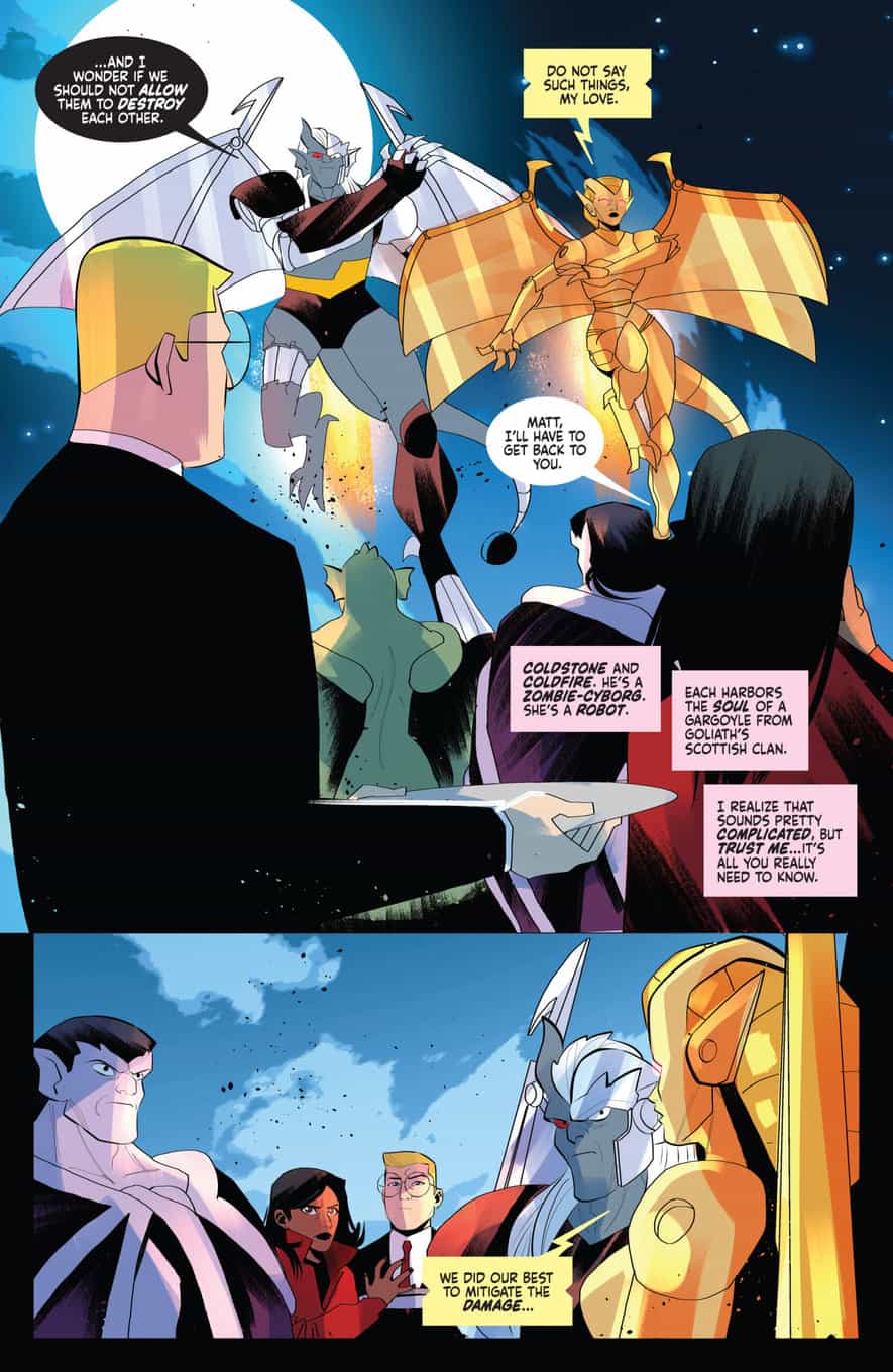 Gargoyles #1 spoilers 7