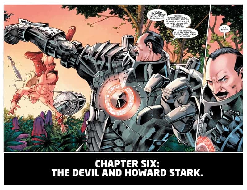 Howard Stark & Tony Stark Iron Man 4 Avengers #50 2018