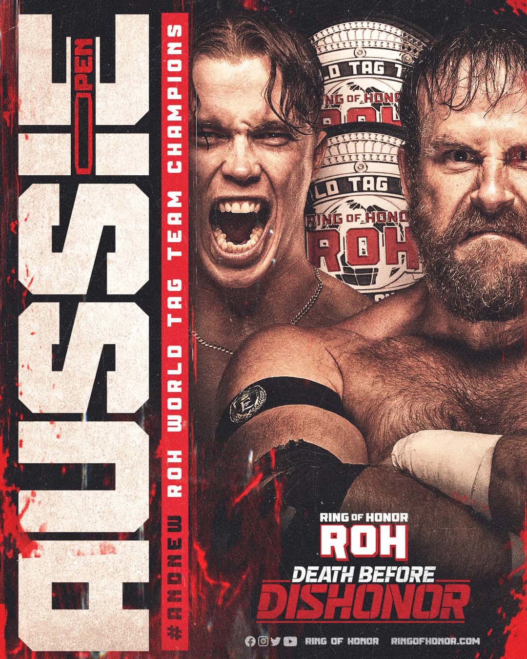 ROH Death Before Dishonor 2023 ROH World Tag Team Championship Match winners