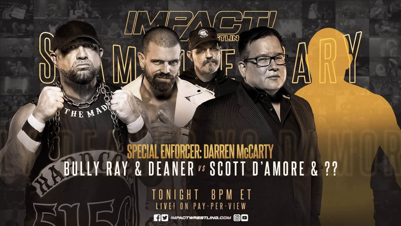 Impact Wrestling Slammiversary 2023 Bully Ray & Deaner vs Team Canada