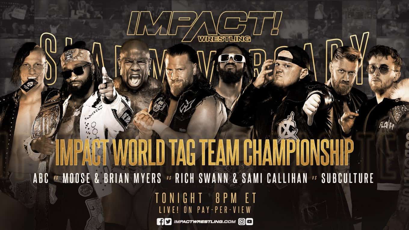 Impact Wrestling Slammiversary 2023 Impact Tag Team Championships