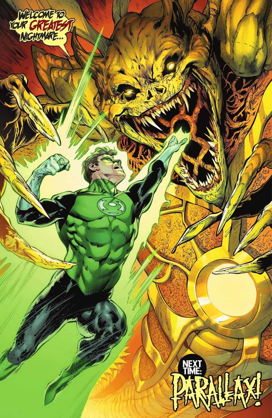 Knight Terrors Green Lantern #1 spoilers 1 Parallax