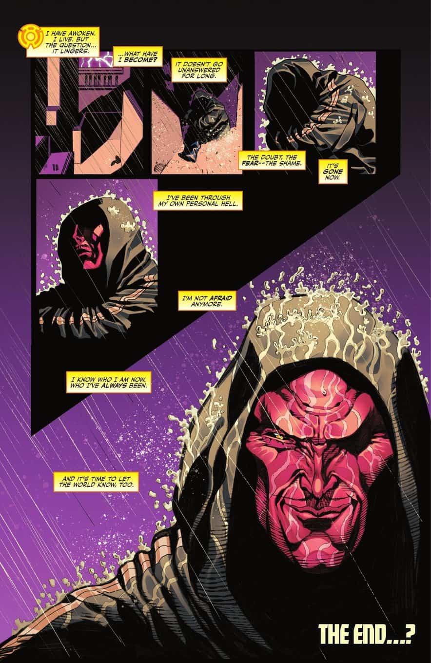 Knight Terrors Green Lantern #2 spoilers 10 Sinestro