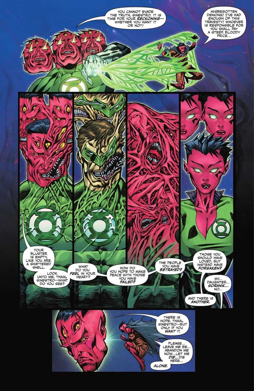 Knight Terrors Green Lantern #2 spoilers 9 Sinestro