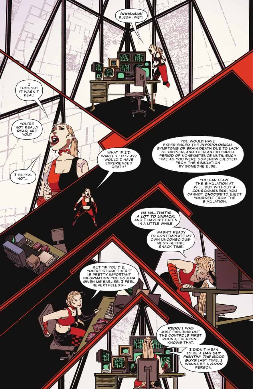 Knight Terrors Harley Quinn #1 spoilers 8 Multiversity