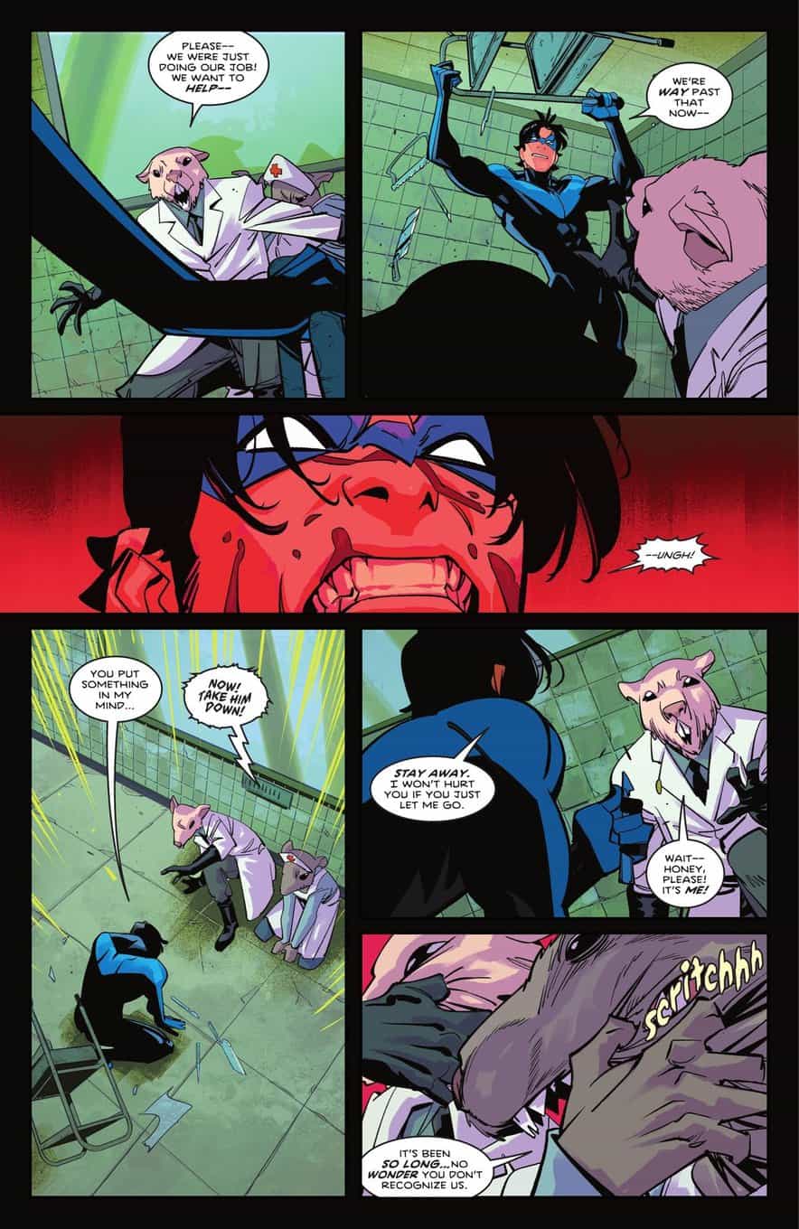 Knight Terrors Nightwing #1 spoilers 1-2-3