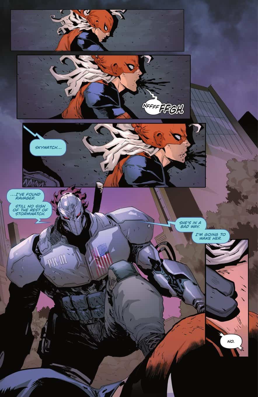 Knight Terrors Ravager #1 spoilers 3 Stormwatch