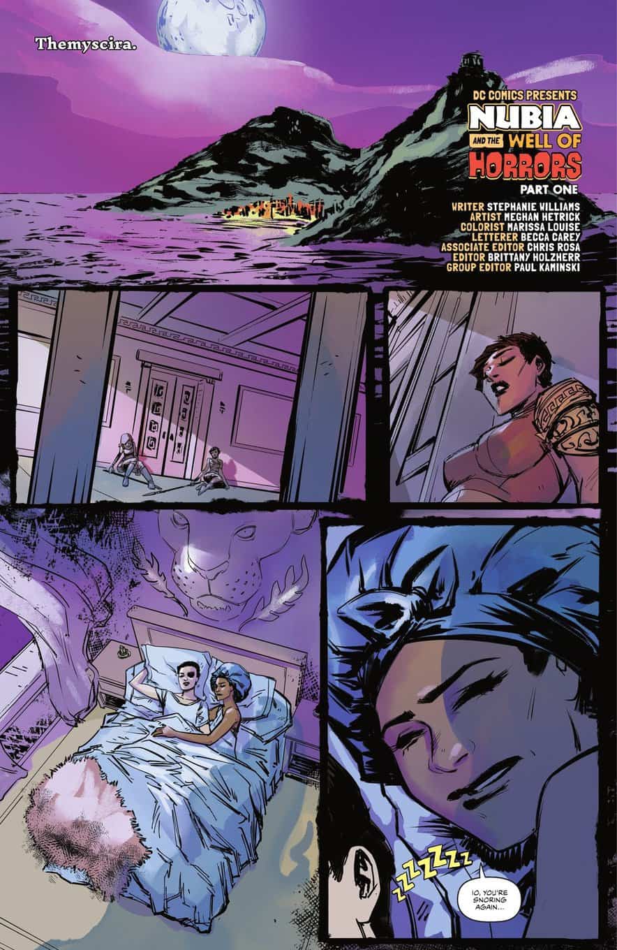 Knight Terrors Wonder Woman #1 spoilers 4 Nubia