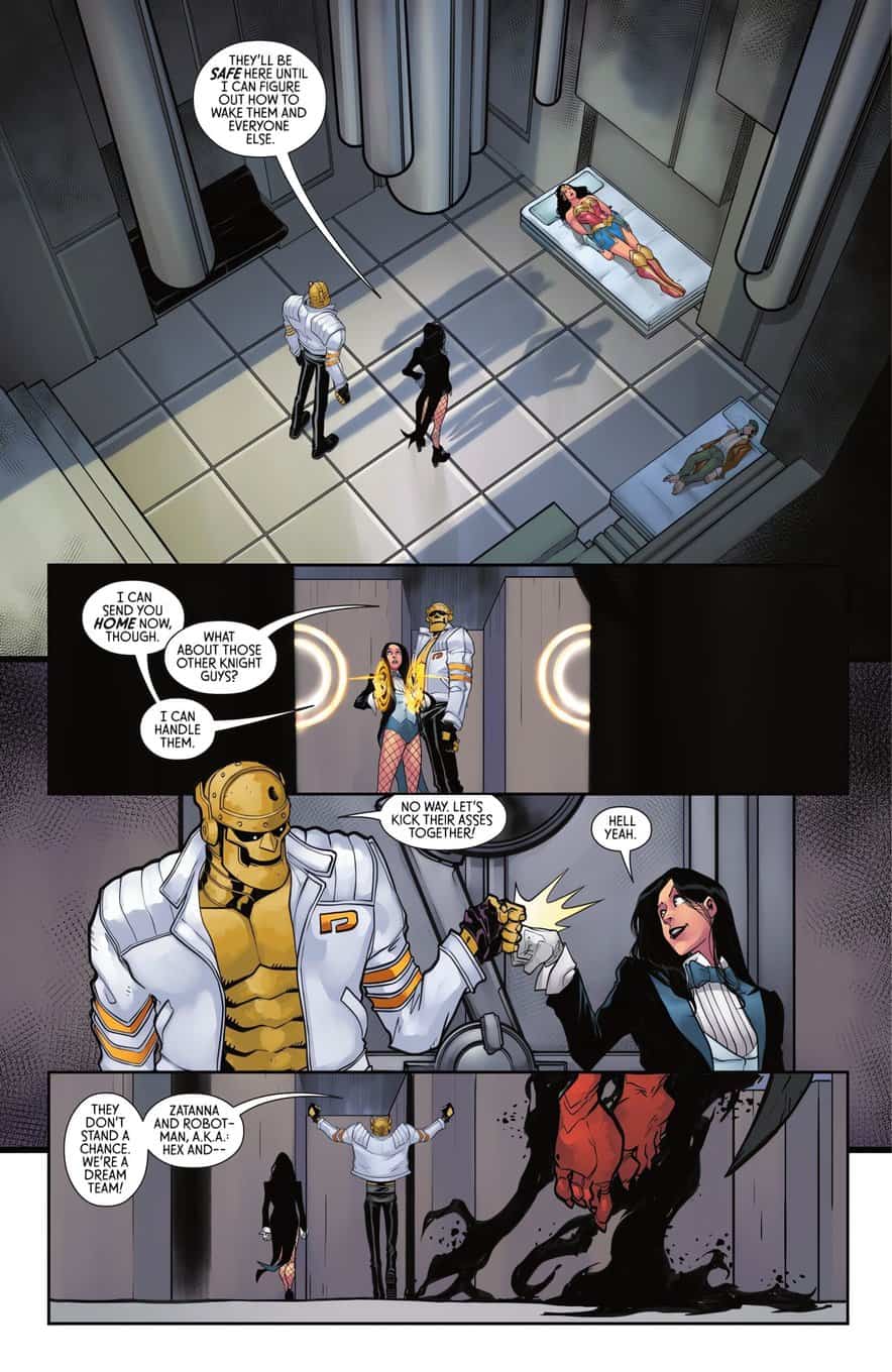 Knight Terrors Zatanna #1 spoilers 10 Doom Patrol