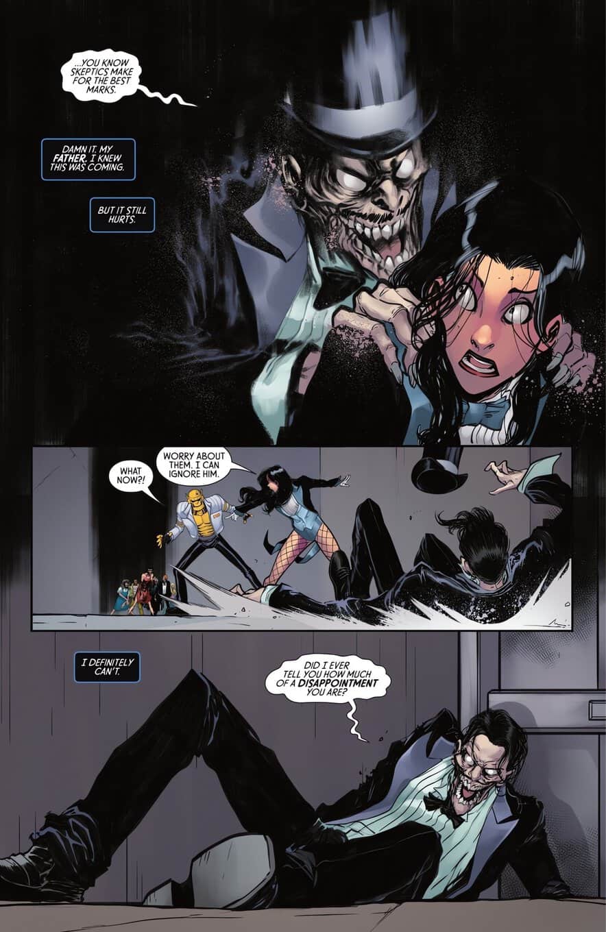 Knight Terrors Zatanna #1 spoilers 7 Zatara