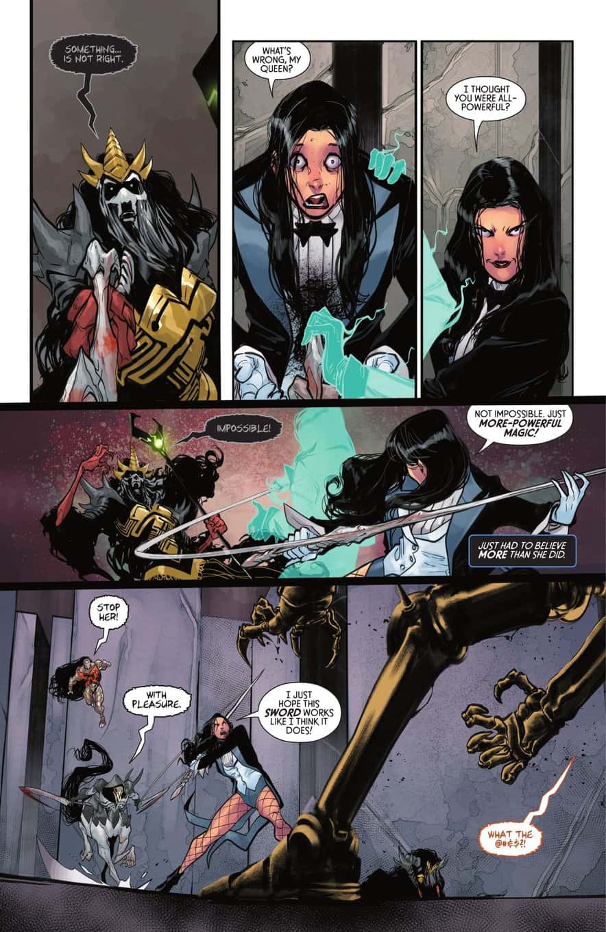 Knight Terrors Zatanna #2 spoilers 7