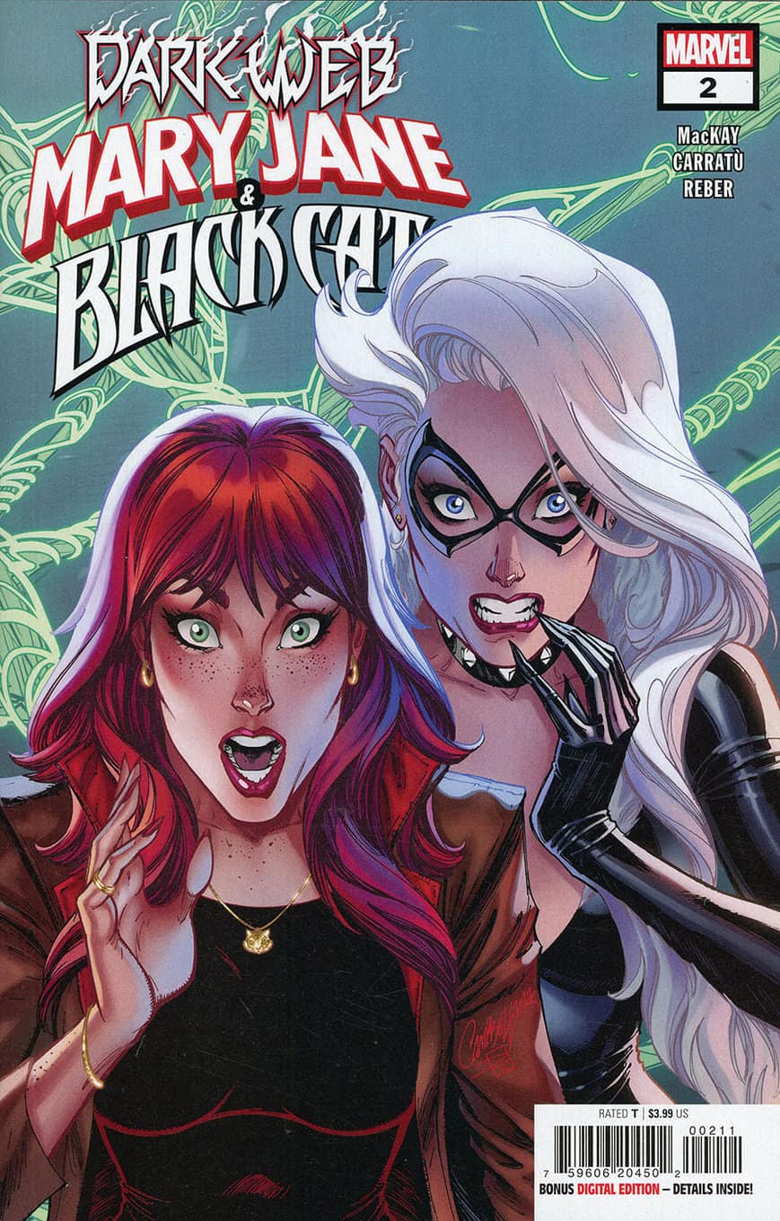 Mary Jane & Black Cat #2 spoilers 0-1 Dark Web