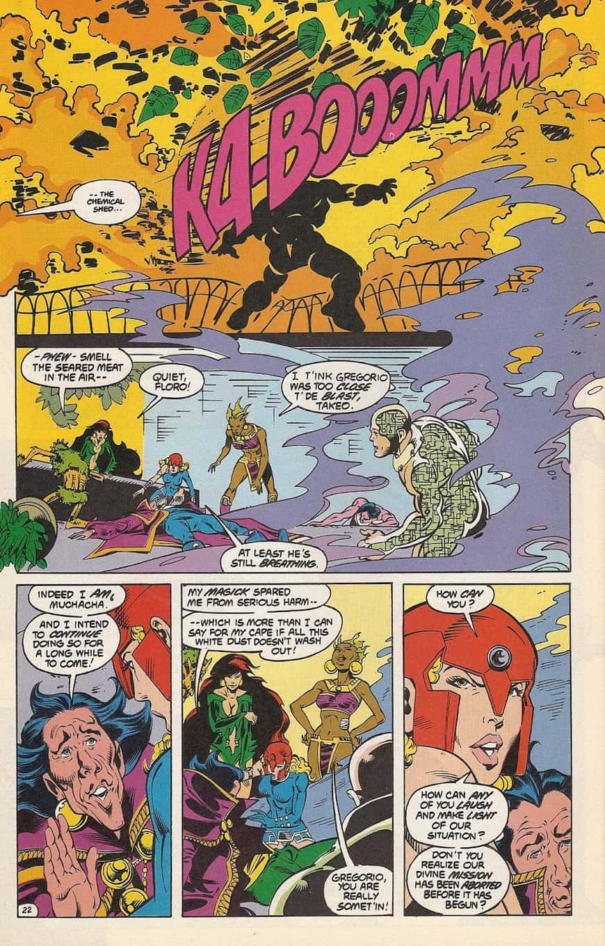 New Guardians #2 spoilers 17 Snowflame 1988