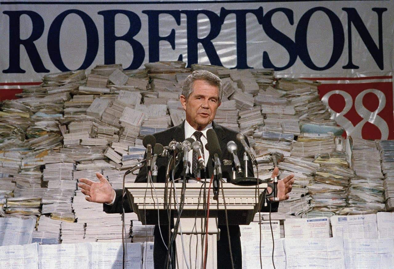 Pat Robertson 4 1988 Presidential run