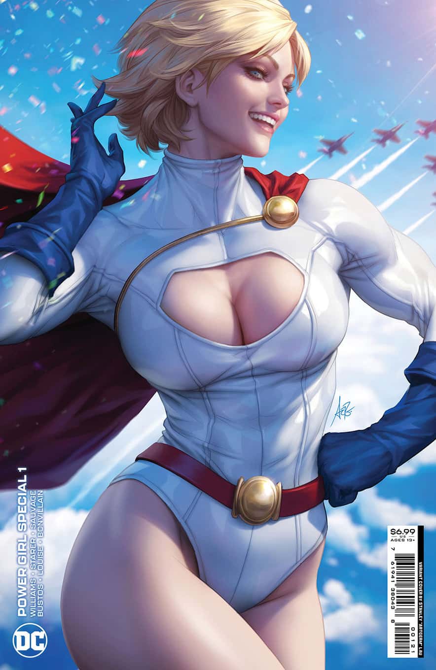 Power Girl #1 spoilers 0-2 Stanley Artgerm Lau