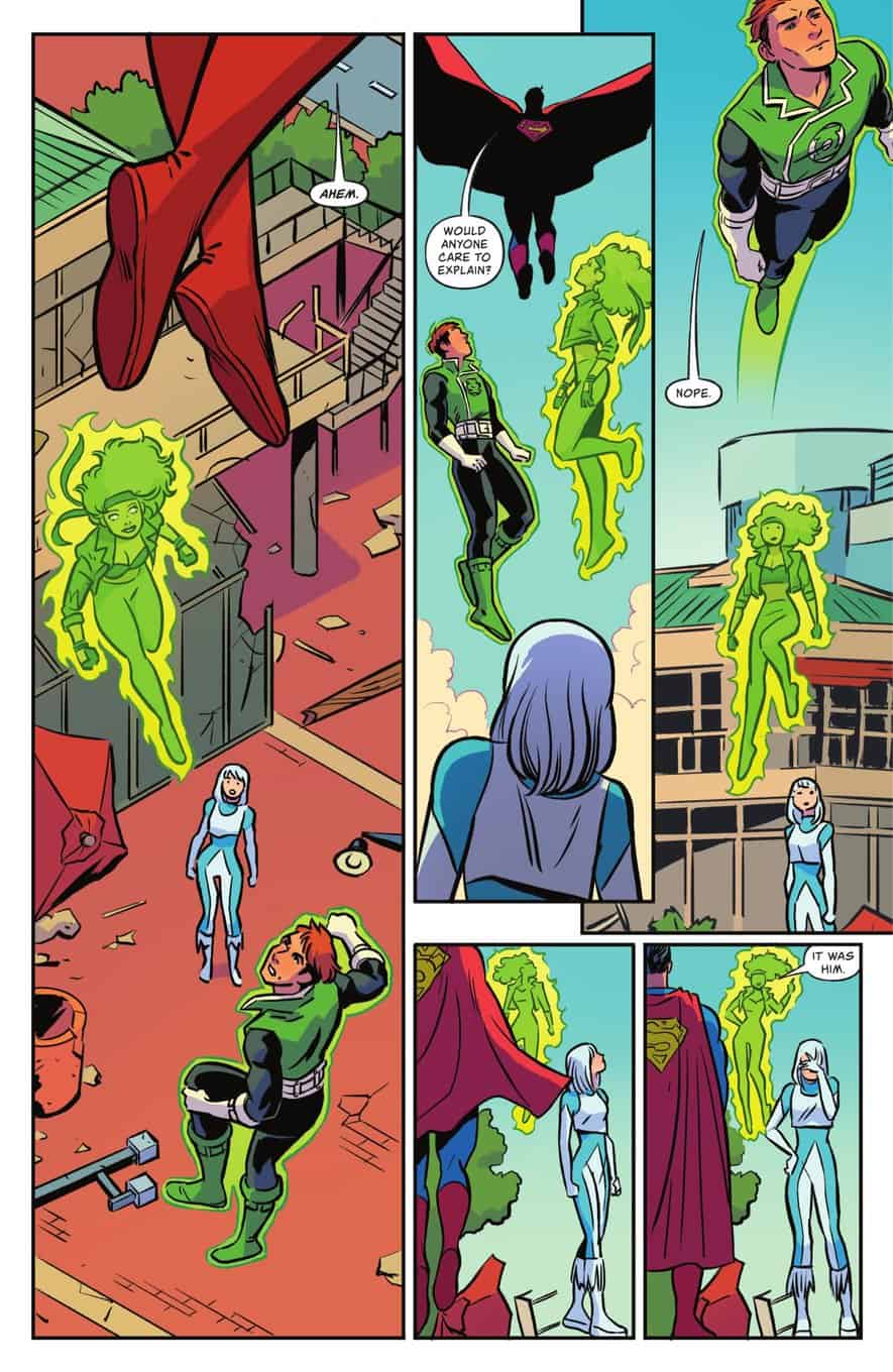 Power Girl #1 spoilers 22 Fire & Ice