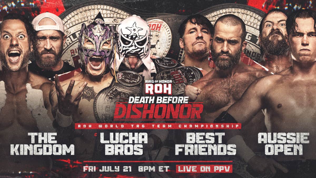 ROH Death Before Dishonor 2023 ROH World Tag Team Championship Match