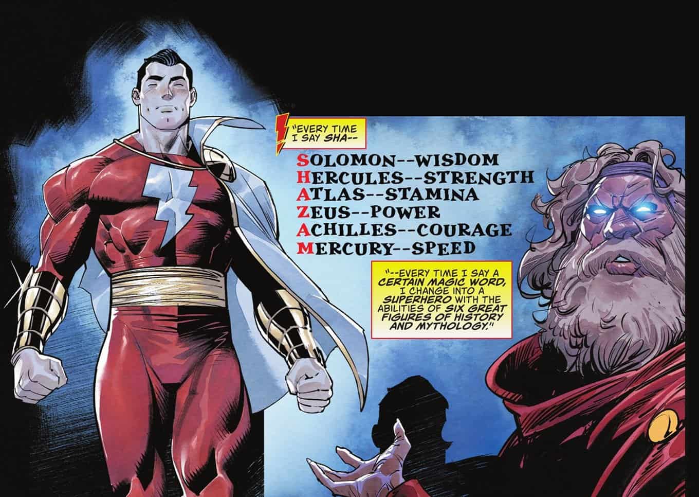 Shazam #1 spoilers 1