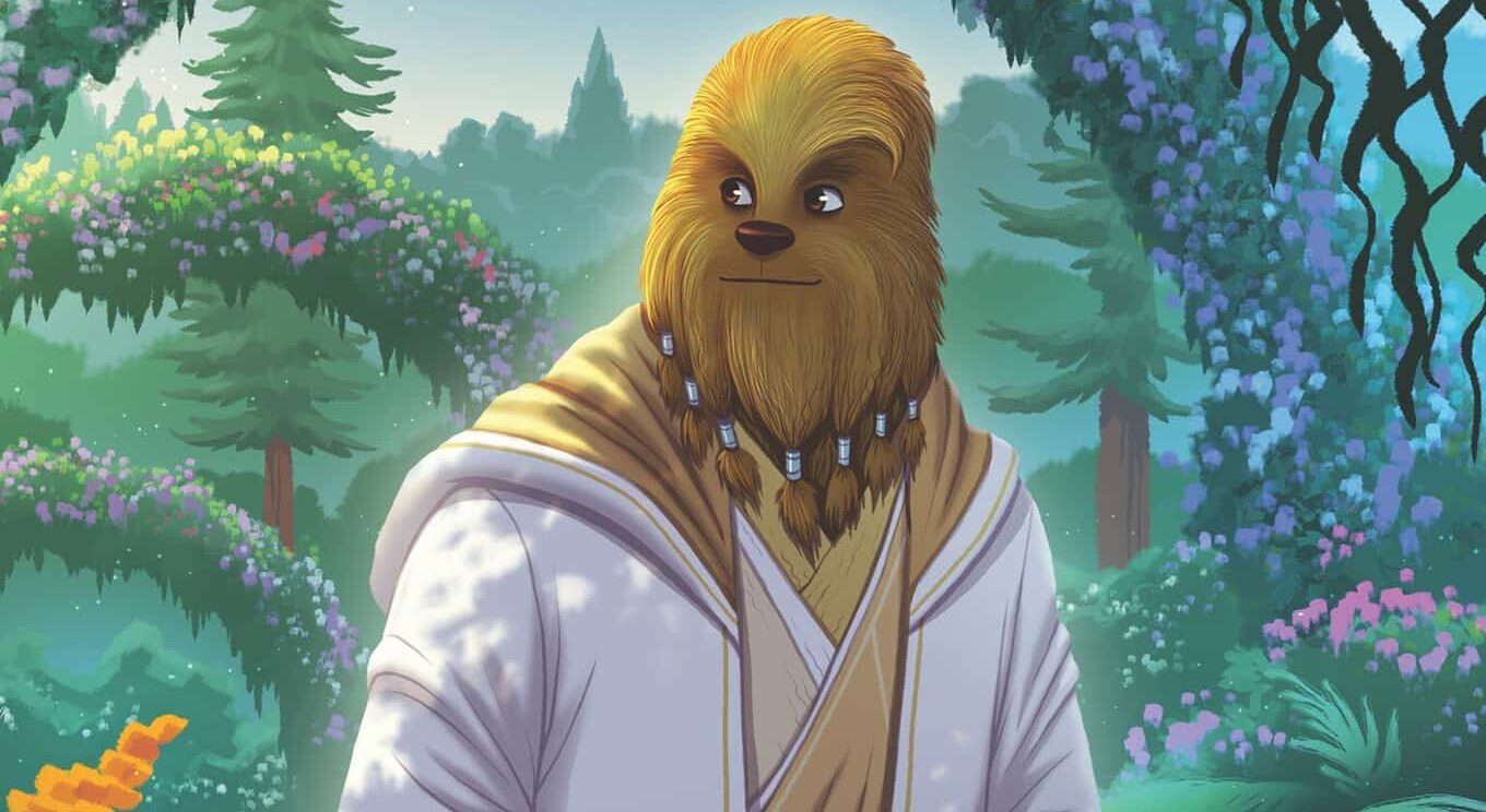 Star Wars Wookiee Jedi Burryaga Agaburry