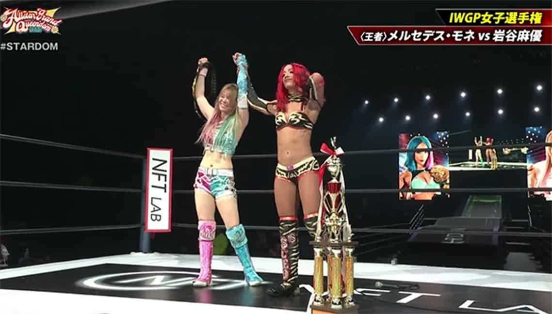 STARDOM’s All Star Grand Queendom 2023 Mone vs Iwatani results 4