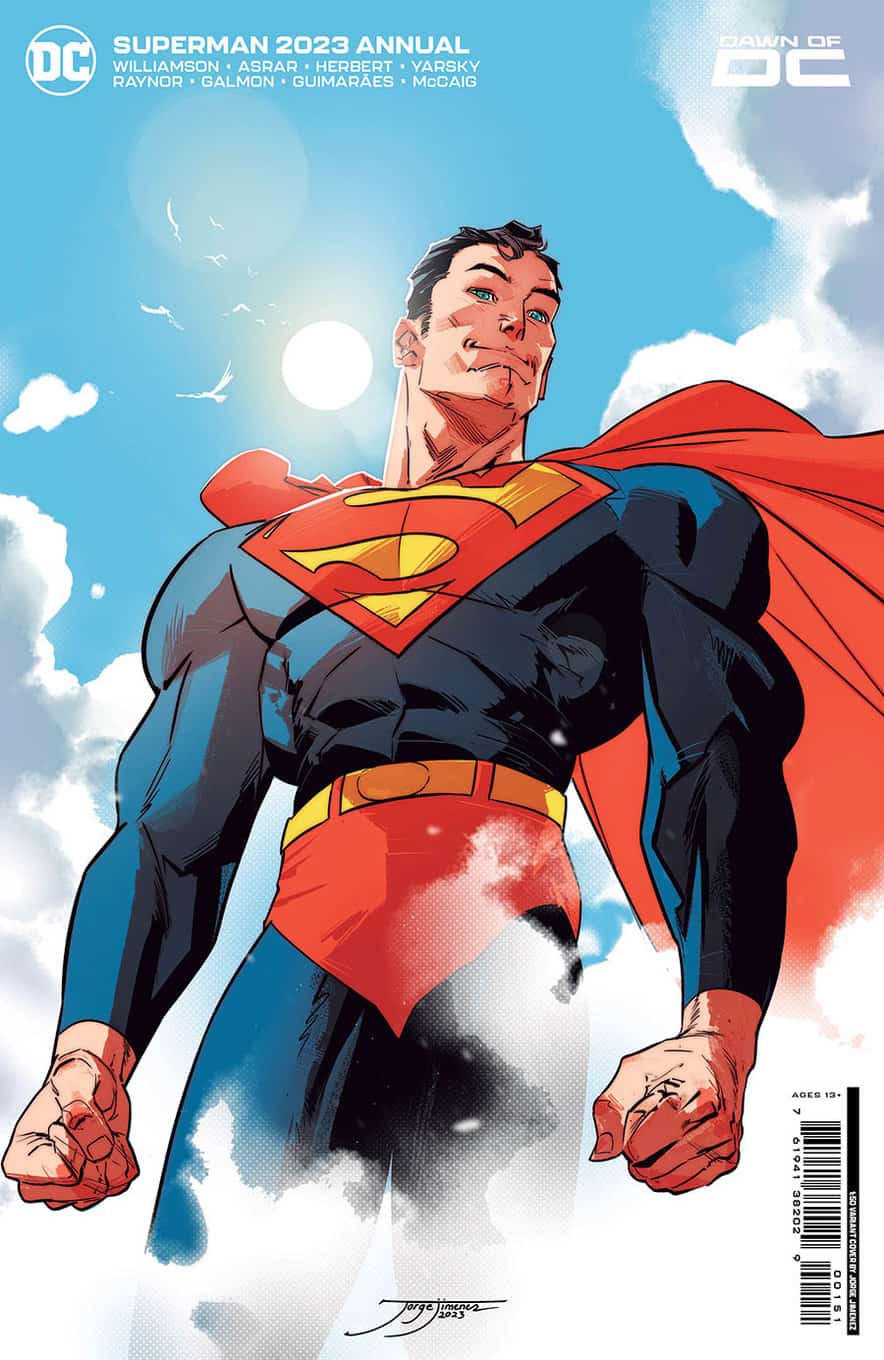 Superman Annual 2023 #1 spoilers 0-6 Jorge Jimenez