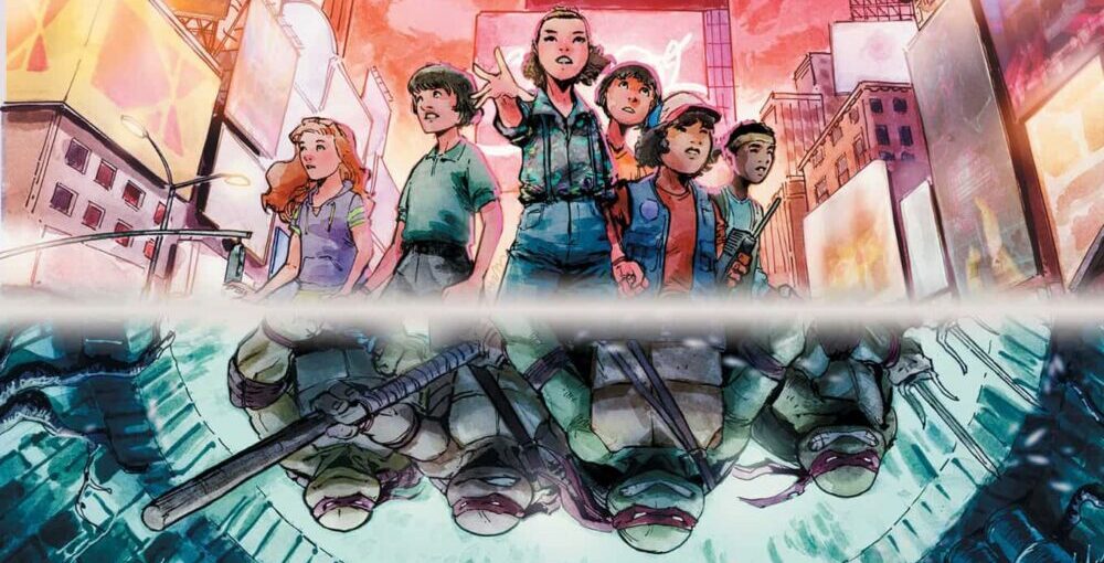 Teenage Mutant Ninja Turtles X Stranger Things #1 0 Banner