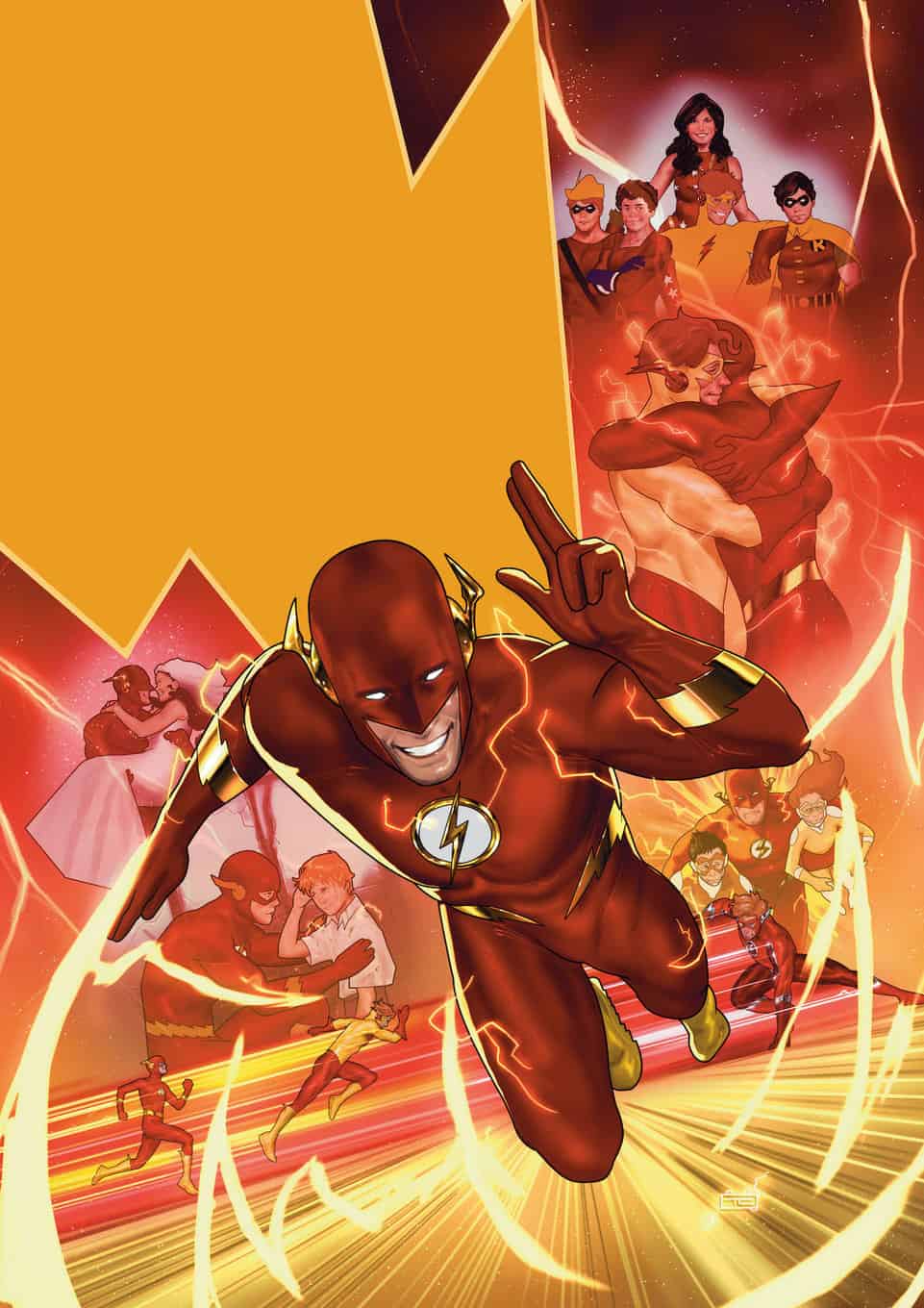 The Flash #800 A textless virgin