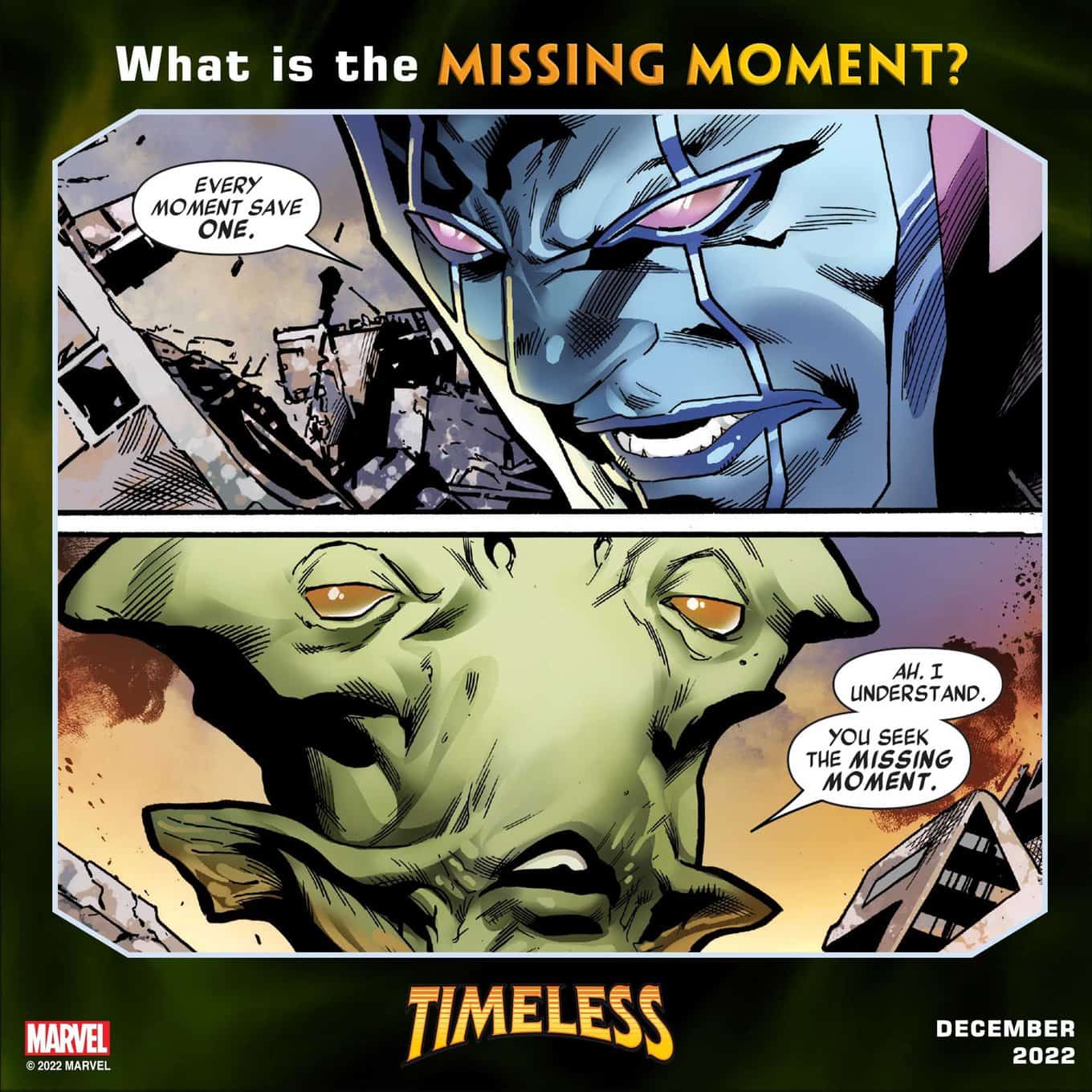 Timeless #1 teaser Missing Moment