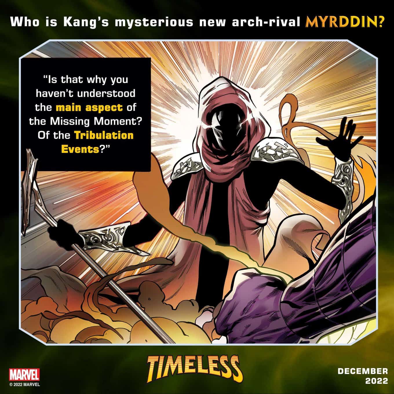 Timeless #1 teaser Myrddin