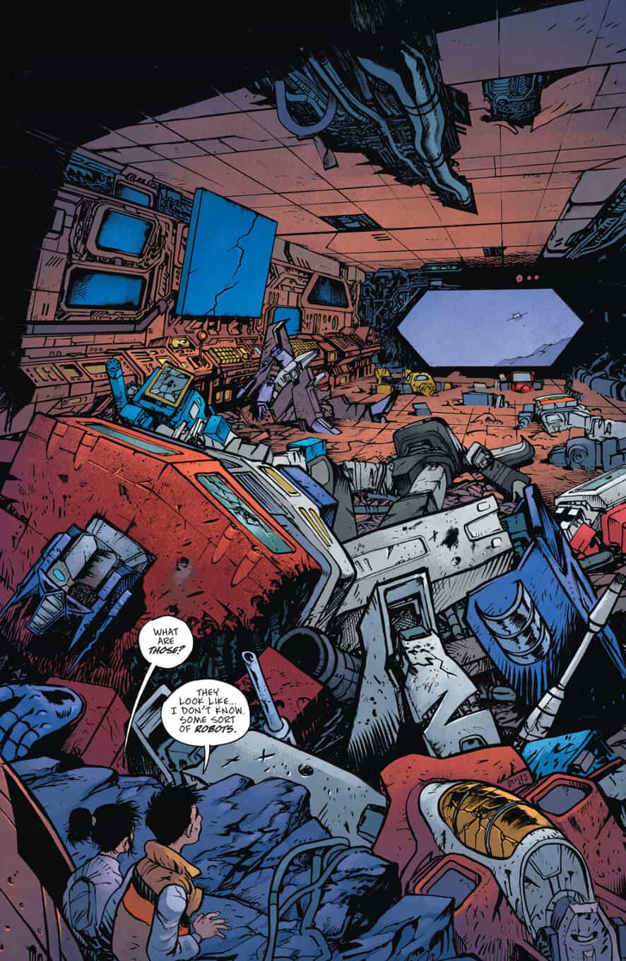 Transformers #1 spoilers C