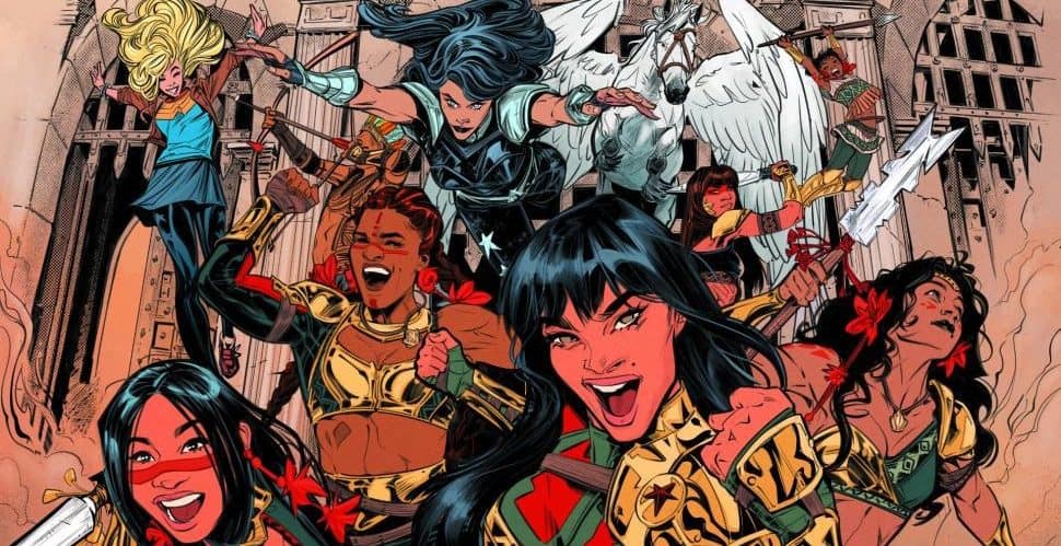 Trial Of The Amazons Banner Esquecida Yara Flor Cassandra Sandsmark Donna Troy E1648003710651