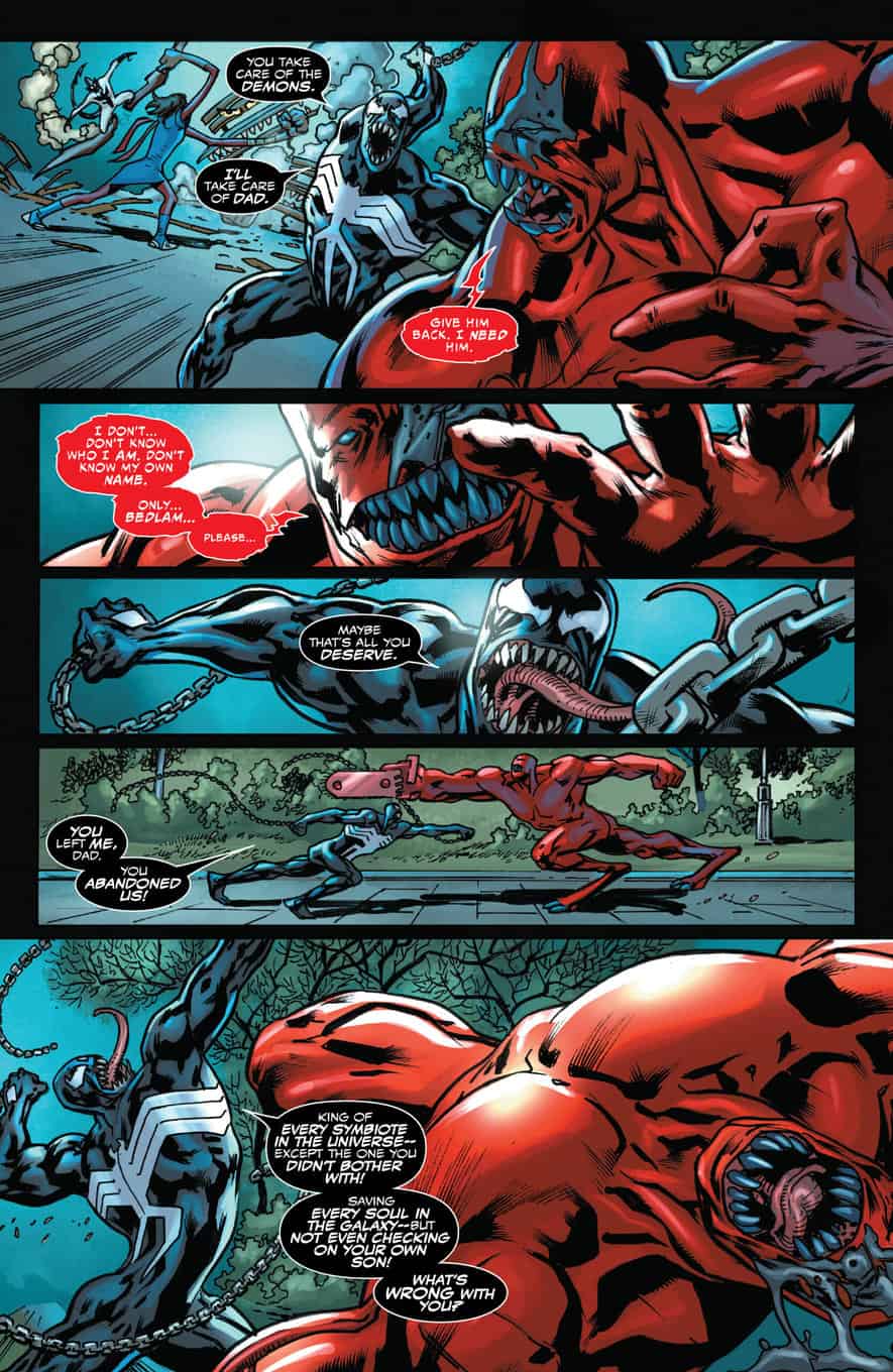 Venom #16 spoilers 14 Bedlam