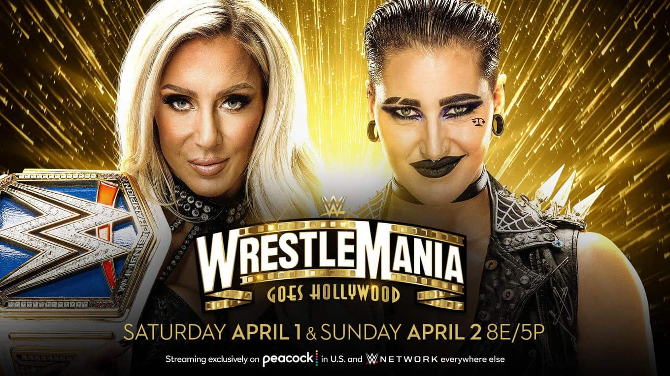 WWE Wrestlemania 39 Rhea Ripley vs Charlotte Flair