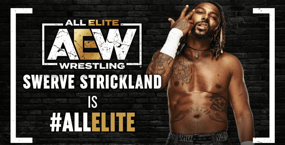 Aew Revolution 2022 Wwe Hit Row Isiah Swerve Scott Shane Swerve Strickland Is All Elite Hit Row E1646621022160