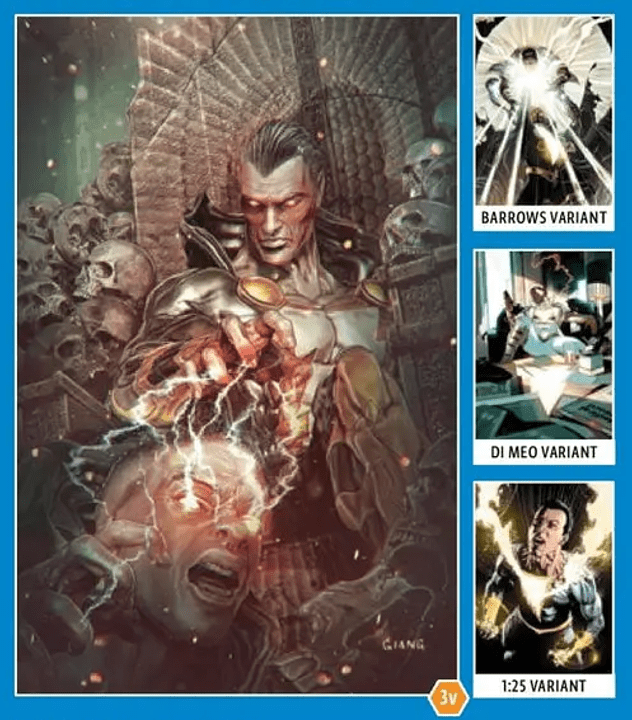 Black Adam #12 Variant Covers & Main