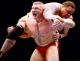 Brock Lesnar Vs Akebono