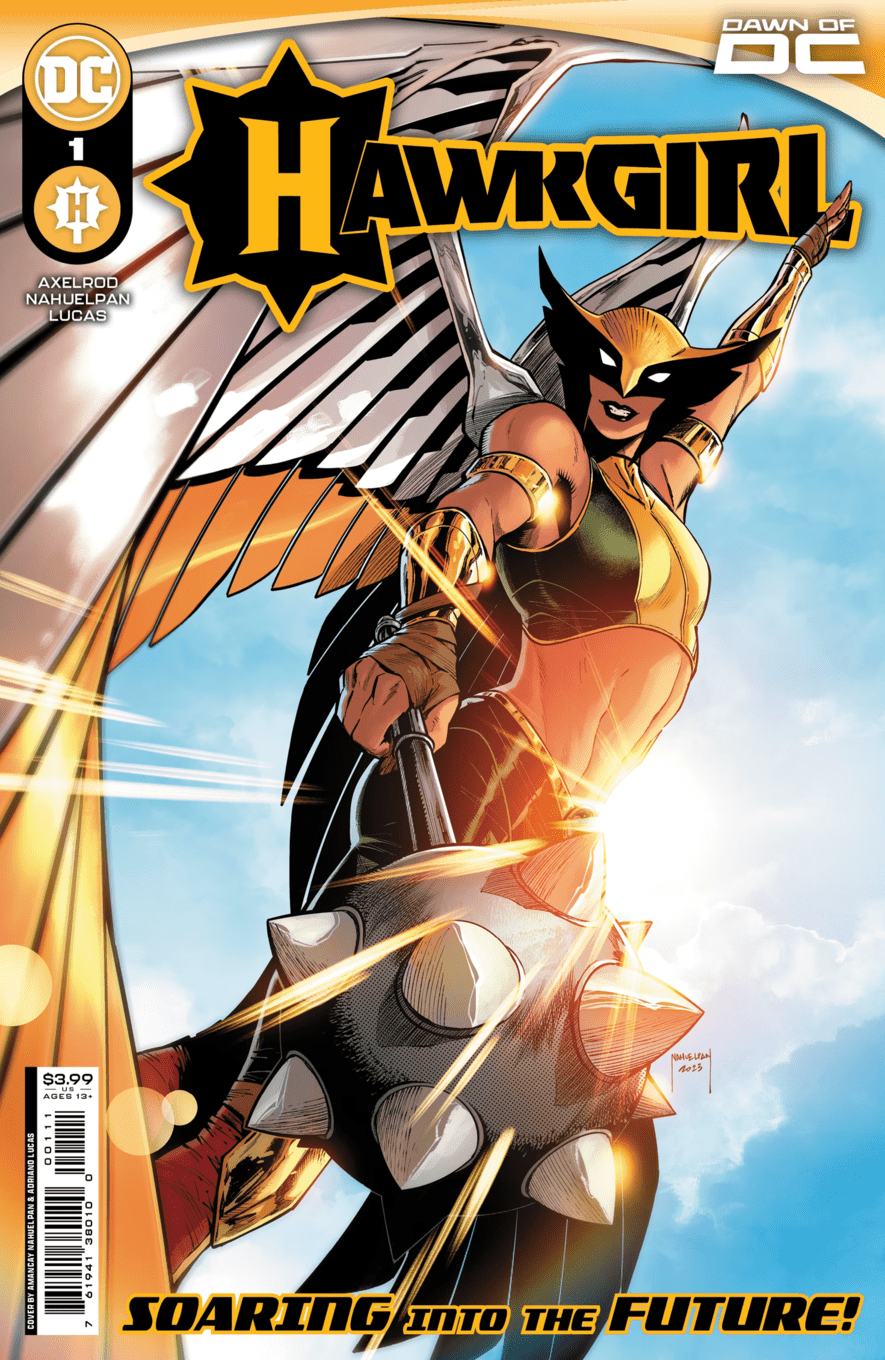 Hawkgirl #1 A Amancay Nahuelpan & Adriano Lucas main cover