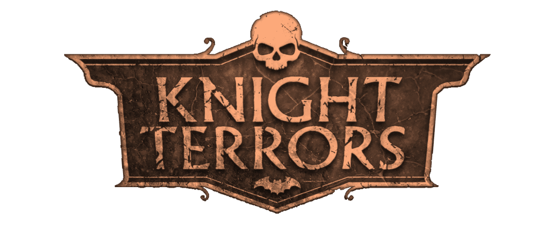 Knight Terrors logo orange