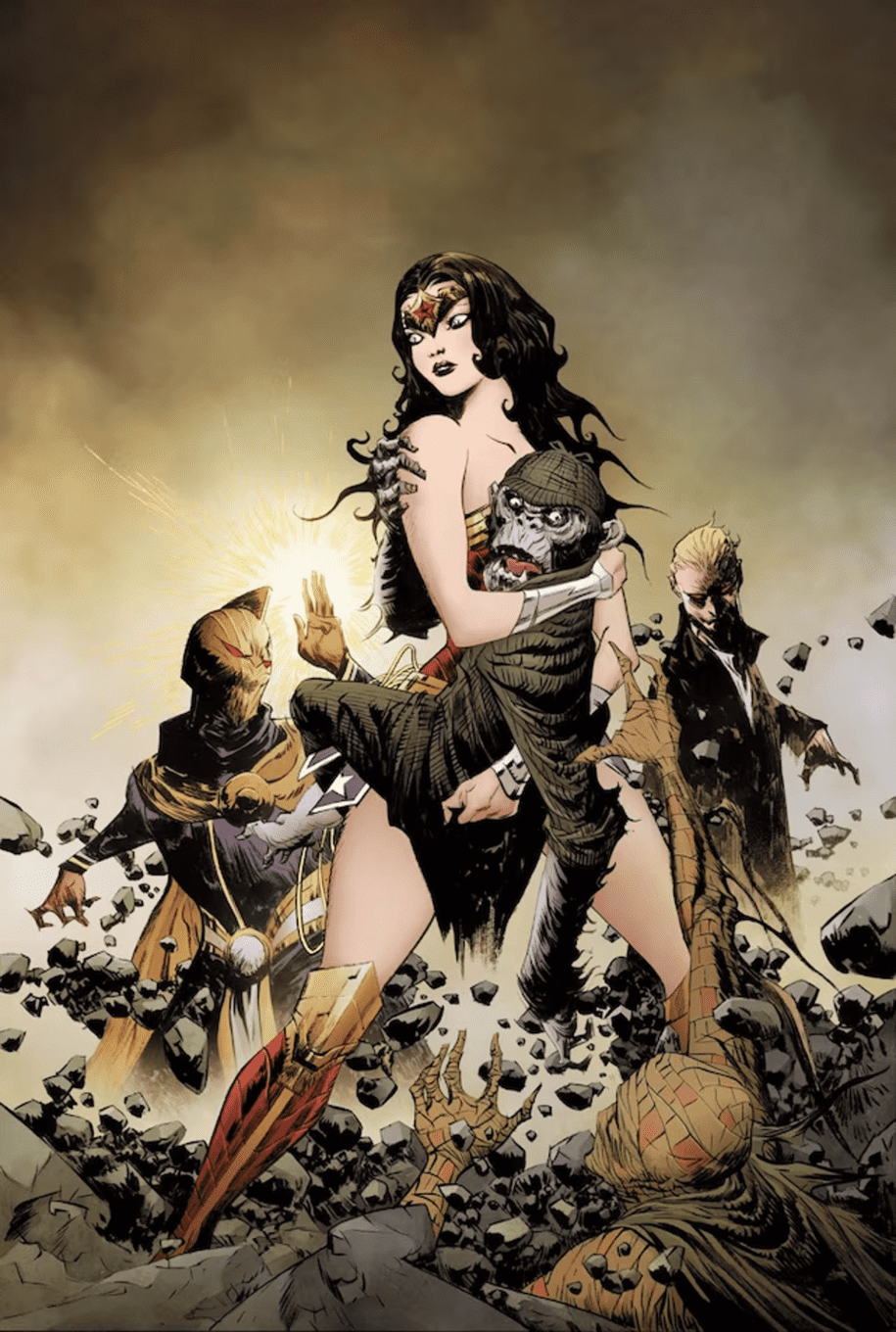 Knight Terrors Wonder Woman #1 A Jae Lee with Justice League Dark JLD